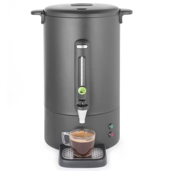 Kaffebryggare med droppfri kran svart Concept Line 13 l - Hendi 211489