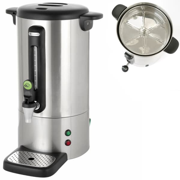 Kaffebrygger med drypfri stålhane Concept Line 7 l - Hendi 211434