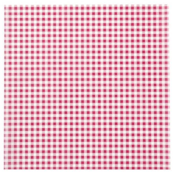 Pergamentpapir til pommes frites snacks, GRID print, 500 stk 306x305 mm - Hendi 678176