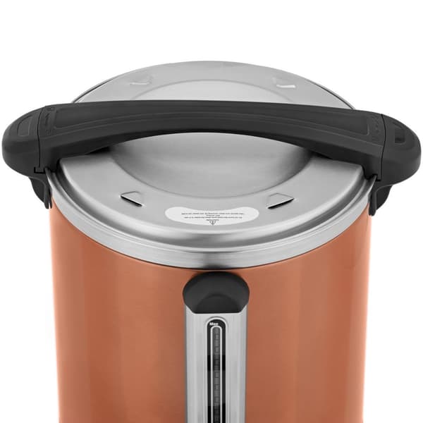 Lämminvesivaraaja kaksoiseinillä ja viemäriputkella 13,5 L 2500 W oranssi