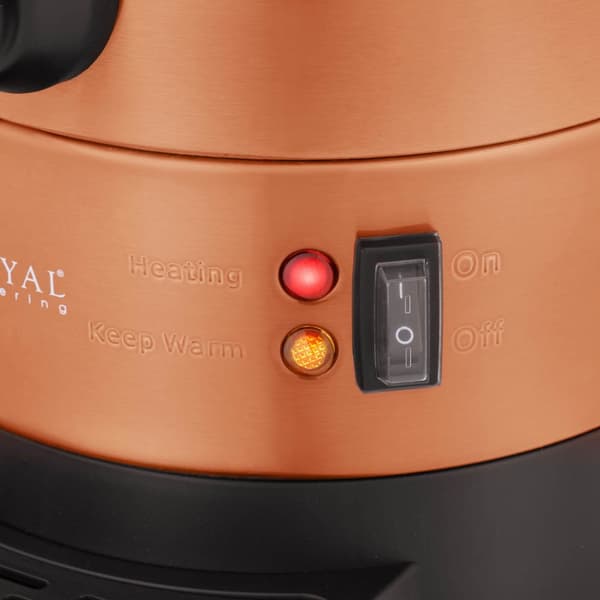 Lämminvesivaraaja kaksoiseinillä ja viemäriputkella 13,5 L 2500 W oranssi