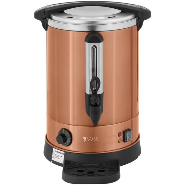 Lämminvesivaraaja kaksoiseinillä ja viemäriputkella 13,5 L 2500 W oranssi