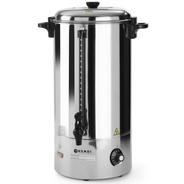Stål varmvattenberedare panna 2200W 20L - Hendi 209899