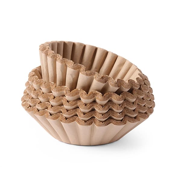 Pappersfilter för pour-over kaffemaskiner, dia. 250 mm - Hendi 208656