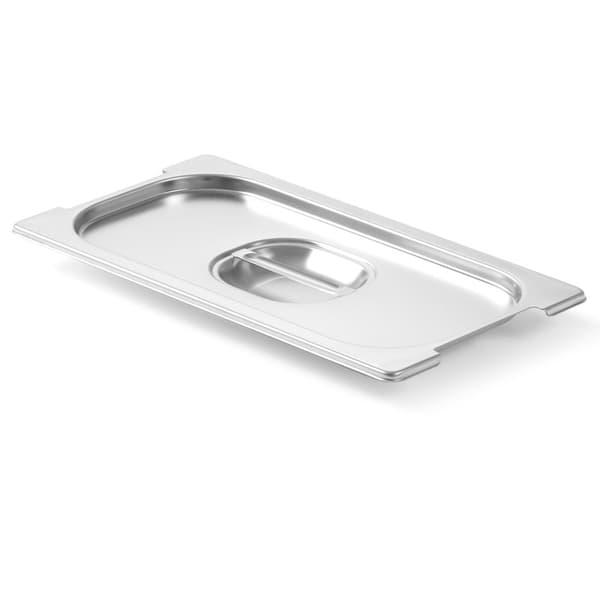 Kansi GN Profi Line -säiliölle, jossa aukko GN1/3-kahveille 325x176mm ruostumaton teräs - Hendi 804230