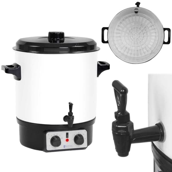 Lämmitin glögi glögi kahvi ajastinhanalla 1800W 27L