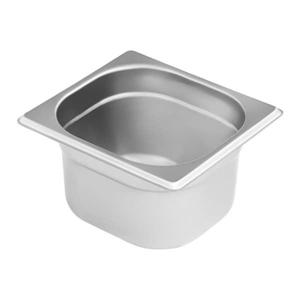 Displaystativ för cateringcontainrar 4 x GN1/6 + 4 x Containers