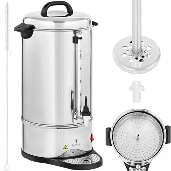 Kaffe/te infuser med hane og drypbakke 1550 W 15 l