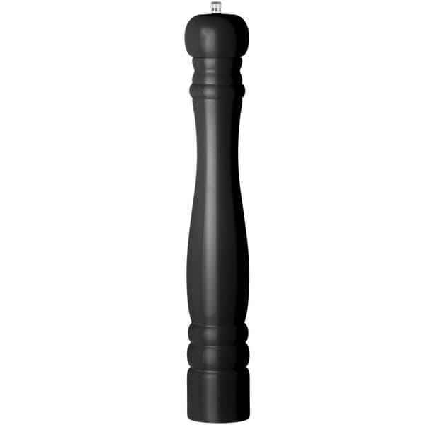 Sort peberkværn i træ, diameter 65 x 415 mm - Hendi 469545