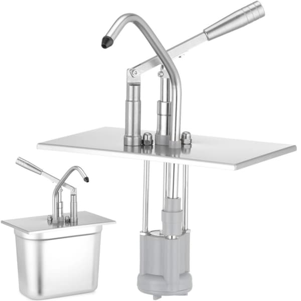 Låg til GN 1/4 beholder med dispenser - Hendi 558140