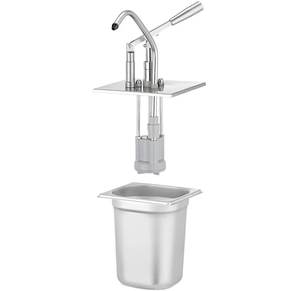 Låg til GN 1/6 beholder med dispenser - Hendi 558133