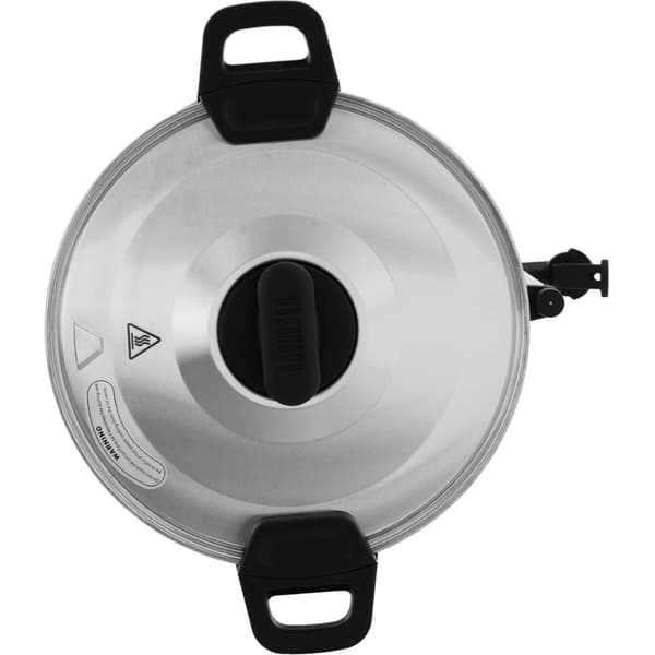 Kaffe- og temaskine med hane 20 l 1650 W sølv