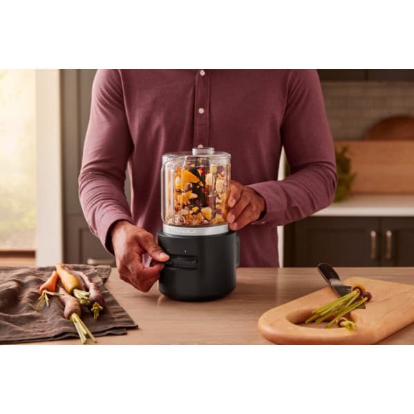 KitchenAid Go 5KFCR531BM johdoton miniteholeikkuri akulla, mattamusta