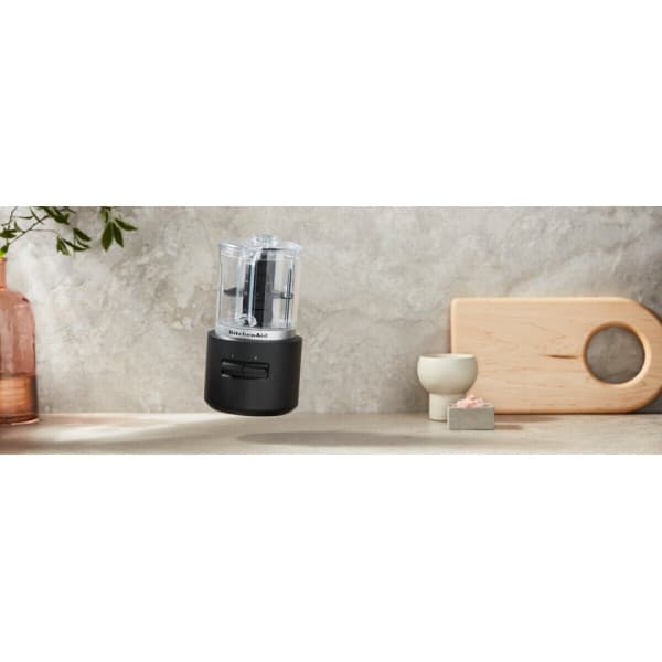 KitchenAid Go 5KFCR531BM johdoton miniteholeikkuri akulla, mattamusta