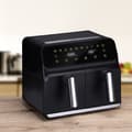 Miniatyrbillede 1 af 7: Alpina Airfryer 8L med dobbeltkammer 1700W