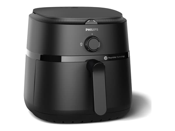 Philips 1000 series Airfryer NA130/00 6,2L, Varmluftsteger, 6,2 L, 0,8 kg, Rapid Air, 80 °C, 200 °C Sort