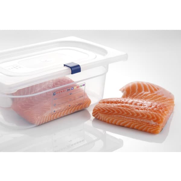 Polypropeenisäiliö GN 1/4 korkeus 65 mm - Hendi 880388