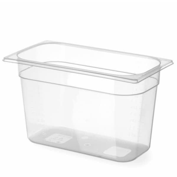 Gastronomibeholder lavet af polypropylen GN 1/3 højde 200 mm - Hendi 880203