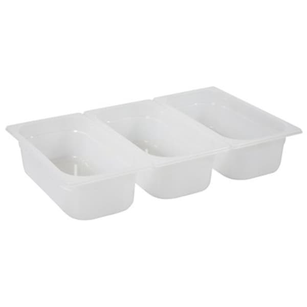 Gastronomibeholder lavet af polypropylen GN 1/4 højde 200 mm - Hendi 880302