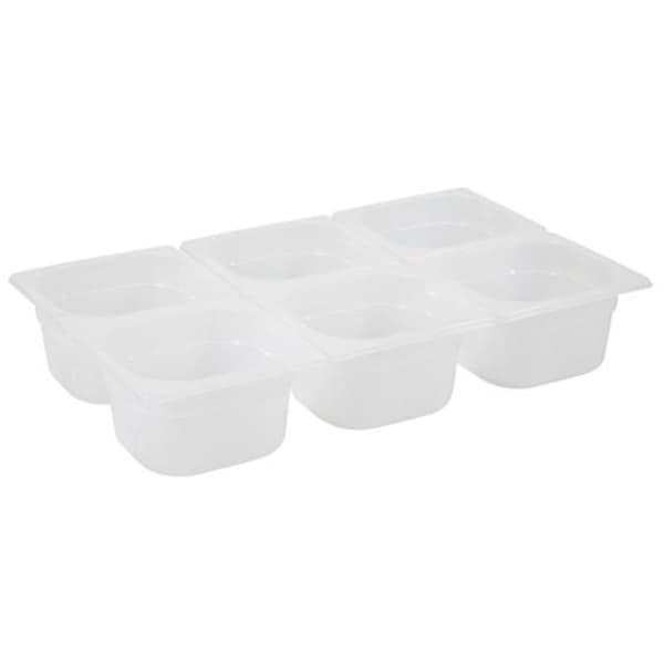 Gastronomibehållare av polypropen GN 1/6 höjd 150 mm - Hendi 880418