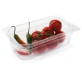 Pikkukuva 3 / 5: Läpinäkyvä GN polykarbonaattisäiliö 1/4 korkeus 100 mm - Hendi 861622