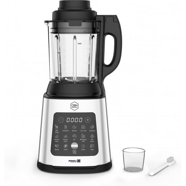 OBH Nordica Perfectmix Cook -blender, rustfrit stål/sort