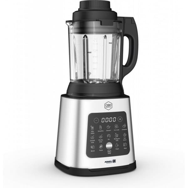OBH Nordica Perfectmix Cook -blender, rustfrit stål/sort