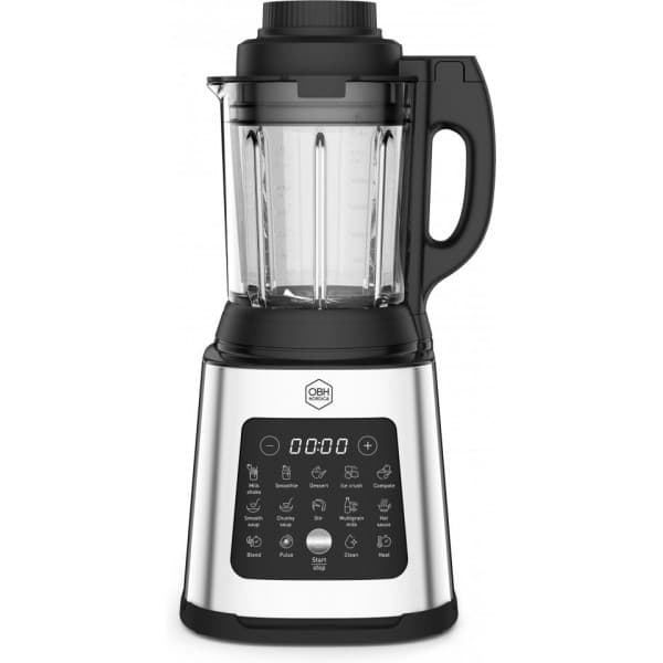 OBH Nordica Perfectmix Cook -blender, rustfrit stål/sort
