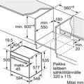Pikkukuva 7 / 11: Bosch HBG7721W1S Serie 8 -erillisuuni, valkoinen