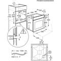 Miniatyrbild 7 av 8: Electrolux BOC001EX 600-seriens fristående ugn, stål