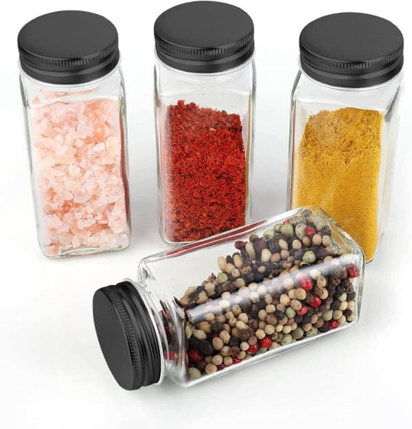 KOCHEN bambus krydderihylde med 18 glas