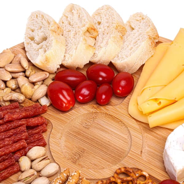 Gracja bambus snack og ostebord