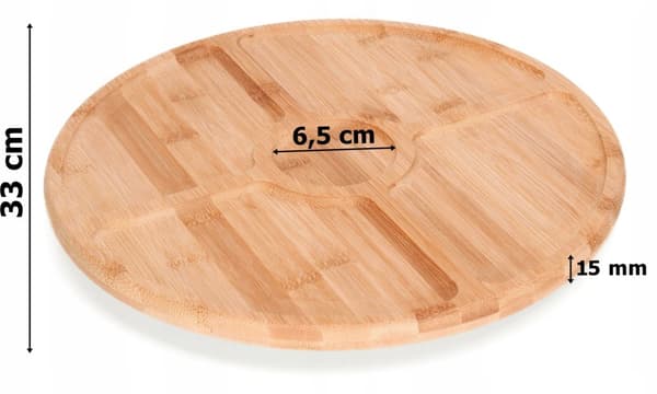 Gracja bambus snack og ostebord