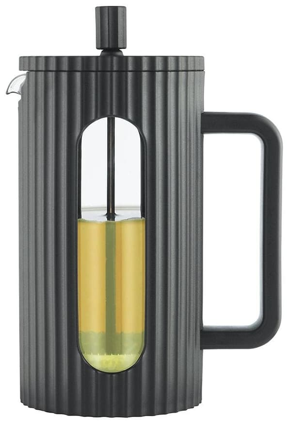 GLAS FRANSK PRESSE TE/KAFFEKAKARE 1000 ML SVART KLAUSBERG KB-7751