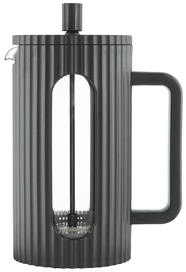 GLAS FRANSK PRESSE TE/KAFFEKAKARE 1000 ML SVART KLAUSBERG KB-7751