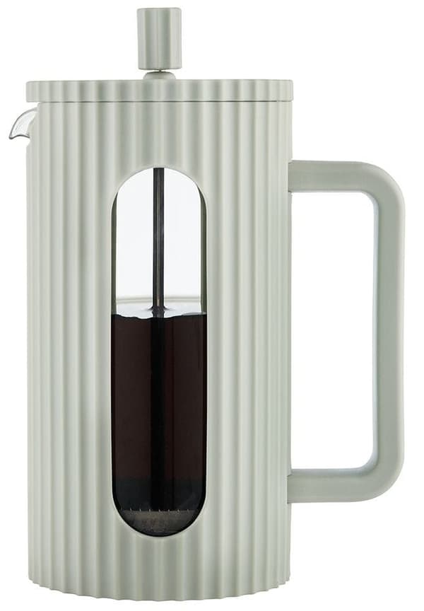 GLAS FRANSK PRESS TE/KAFFEMASKIN 1000 ML GR�N KLAUSBERG KB-7755