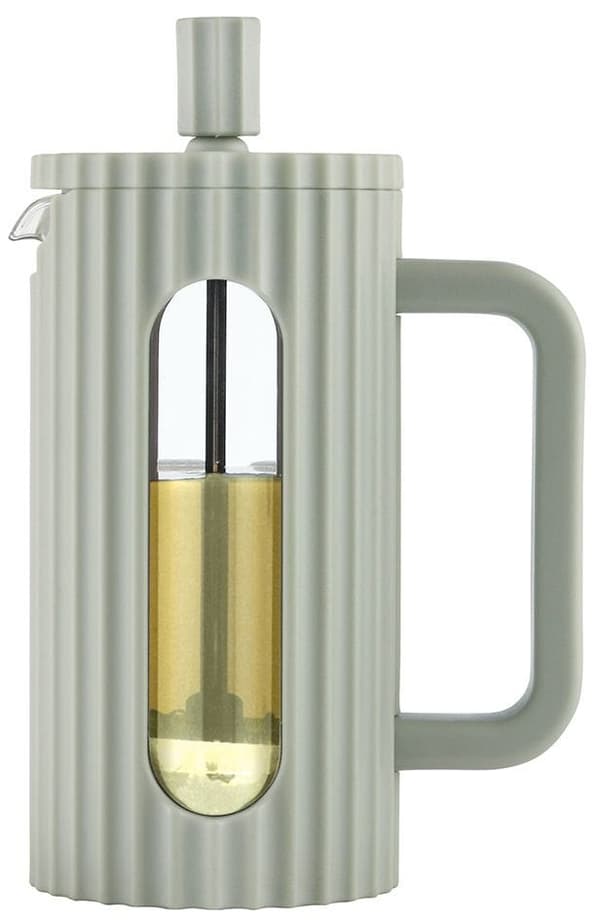 GLAS FRANSK PRESSE TE/KAFFEMAKER 350 ML GR?N KLAUSBERG KB-7745