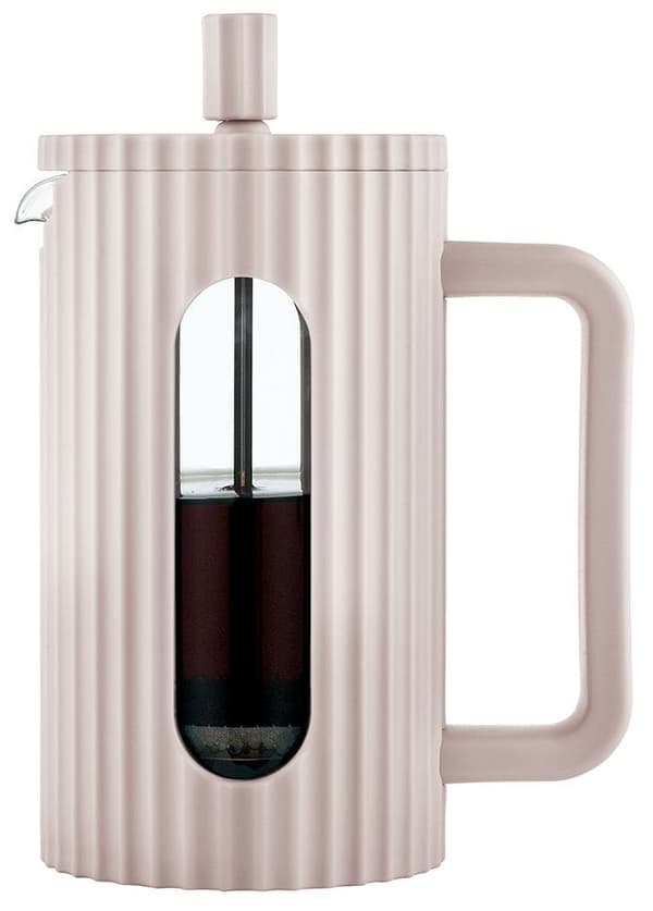 GLAS FRANSK PRESS TE/KAFFEMASKIN 600 ML BEIGE KLAUSBERG KB-7749