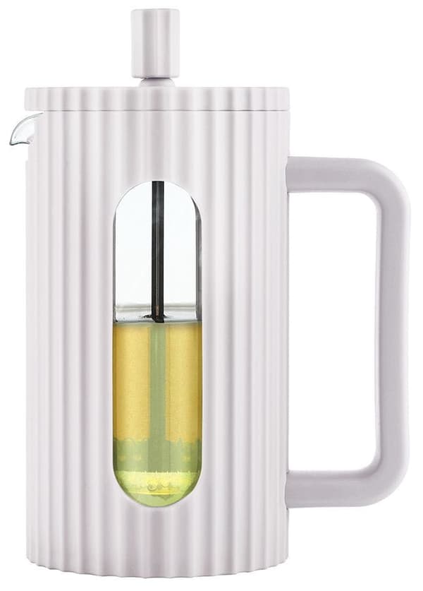 FRANSK PRESS GLAS TE/KAFFEMASKIN 600 ML KR�MIG KLAUSBERG KB-7748