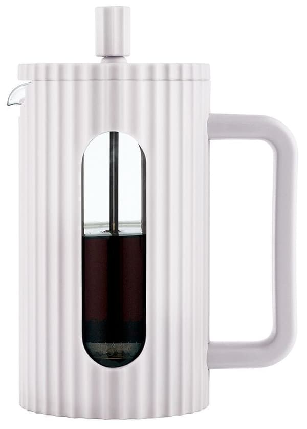 FRANSK PRESS GLAS TE/KAFFEMASKIN 600 ML KR�MIG KLAUSBERG KB-7748