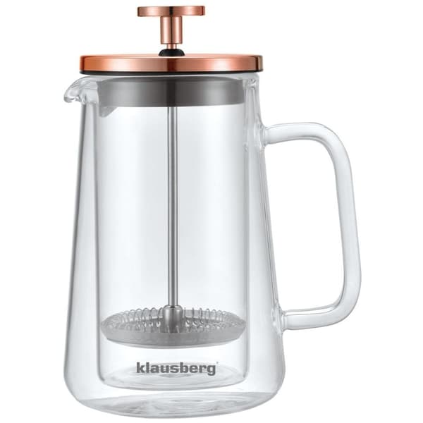 KAFFE OCH TE UPPF�DARE 0,35L FRANSK PRESS KLAUSBERG KB-7723