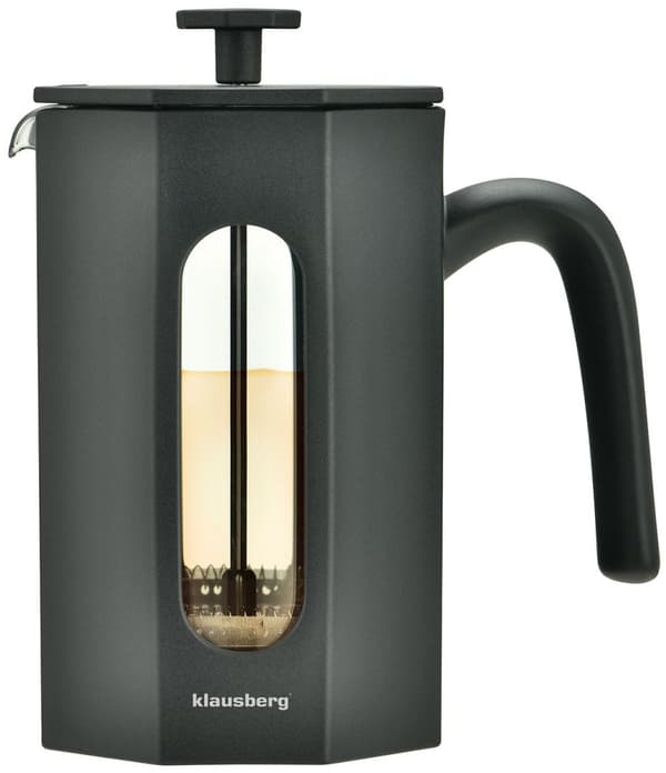 KAFFE/TE-F�DARE 0,80L FRANSK PRESS KLAUSBERG KB-7678