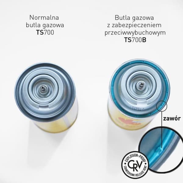 SET MED 4 GAS-/GASPATRONER/EXPLOSIONSS�TTA CRV-SYSTEM/PATRIDGE 227g/TYP MSF-1a TIROSS TS-700B-4
