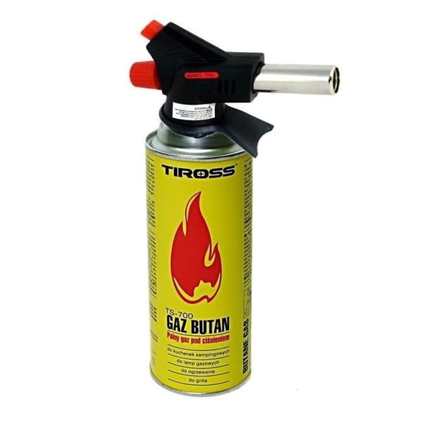 GASBR?NDER + 227 g PATRON LUTLAMP LODDESKELT TIROSS TS-705-G