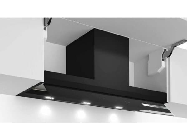 Bosch Serie 6 DBB97AM60, 460 m³/h, Frånluft/recirkulerande, B, A, B, 63 dB Svart