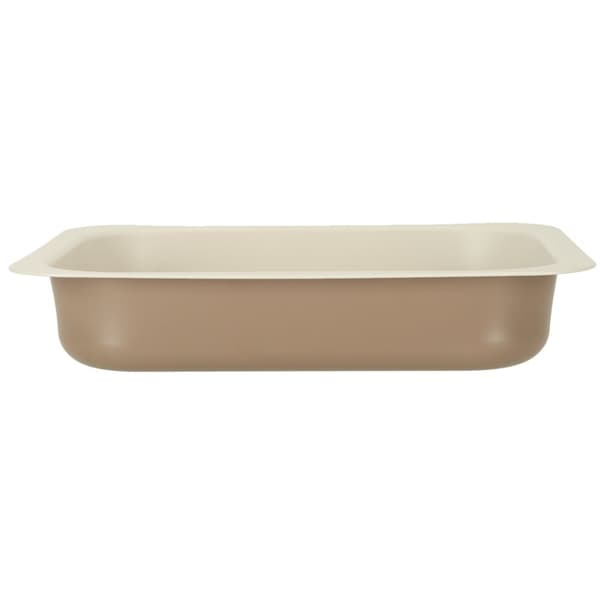 Leivinpelti kakkuvuokaan kohokuvioitu kakkumuotti 29cm x 22cm x 6cm ruskea