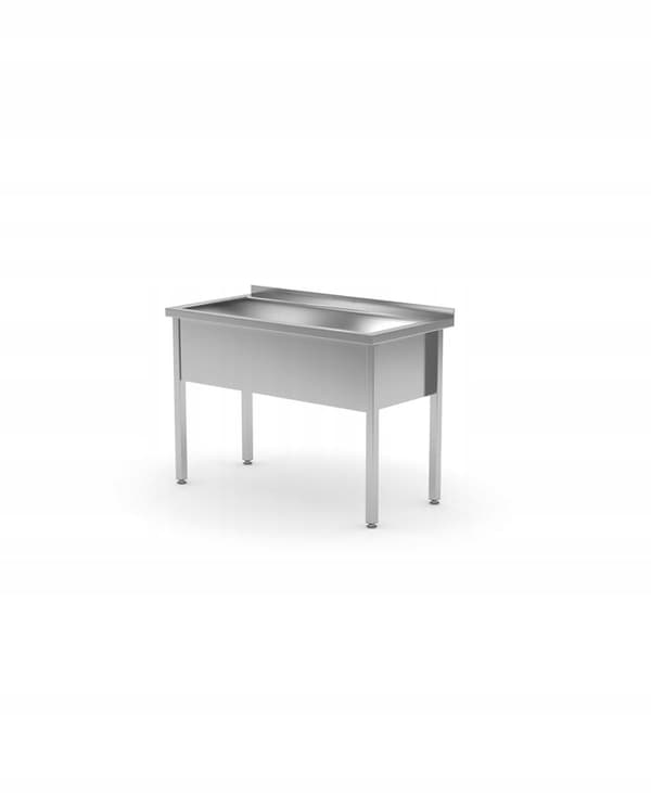 Hendi-svejset bord med pool 600x600x(H)850 mm