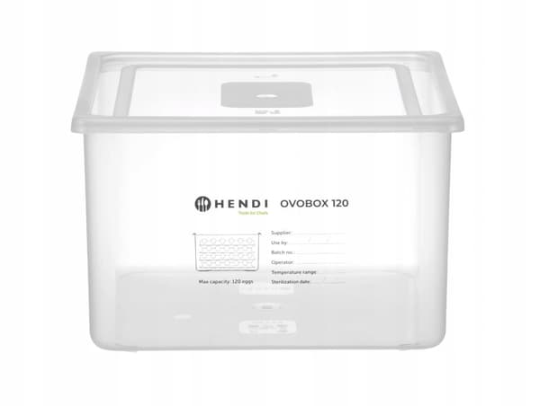 Æggebakke HENDI OVOBOX 120 HENDI GN 2/3 18L 355x325x(H)200mm