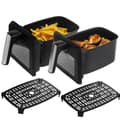 Pikkukuva 6 / 6: Adler Airfryer 8L - Kahdella korilla, 10 ohjelmaa, 2500W, konvektiotekniikka, LED-näyttö