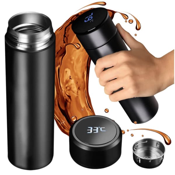 Termokande med LED temperaturvisning 0,5 L